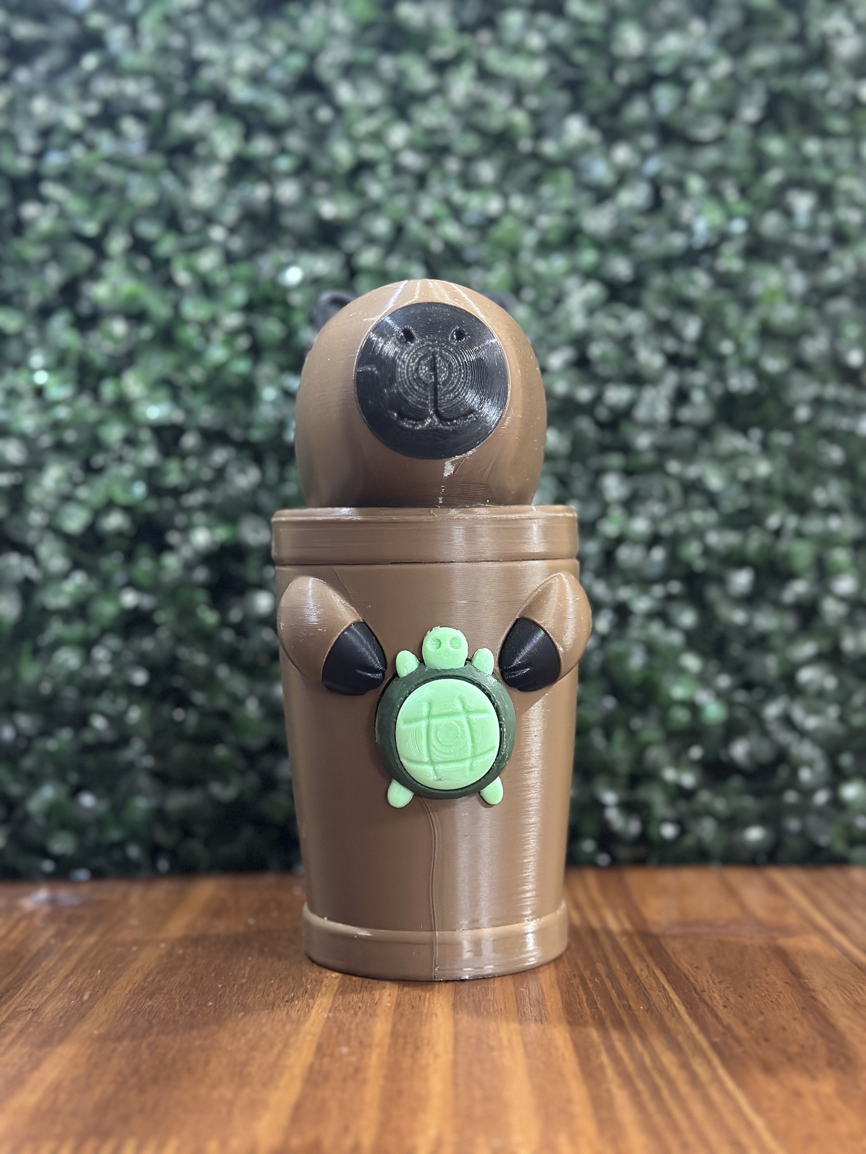 Vaso Milkshake Carpincho con Tortuguita 300 cc 🥤🐢