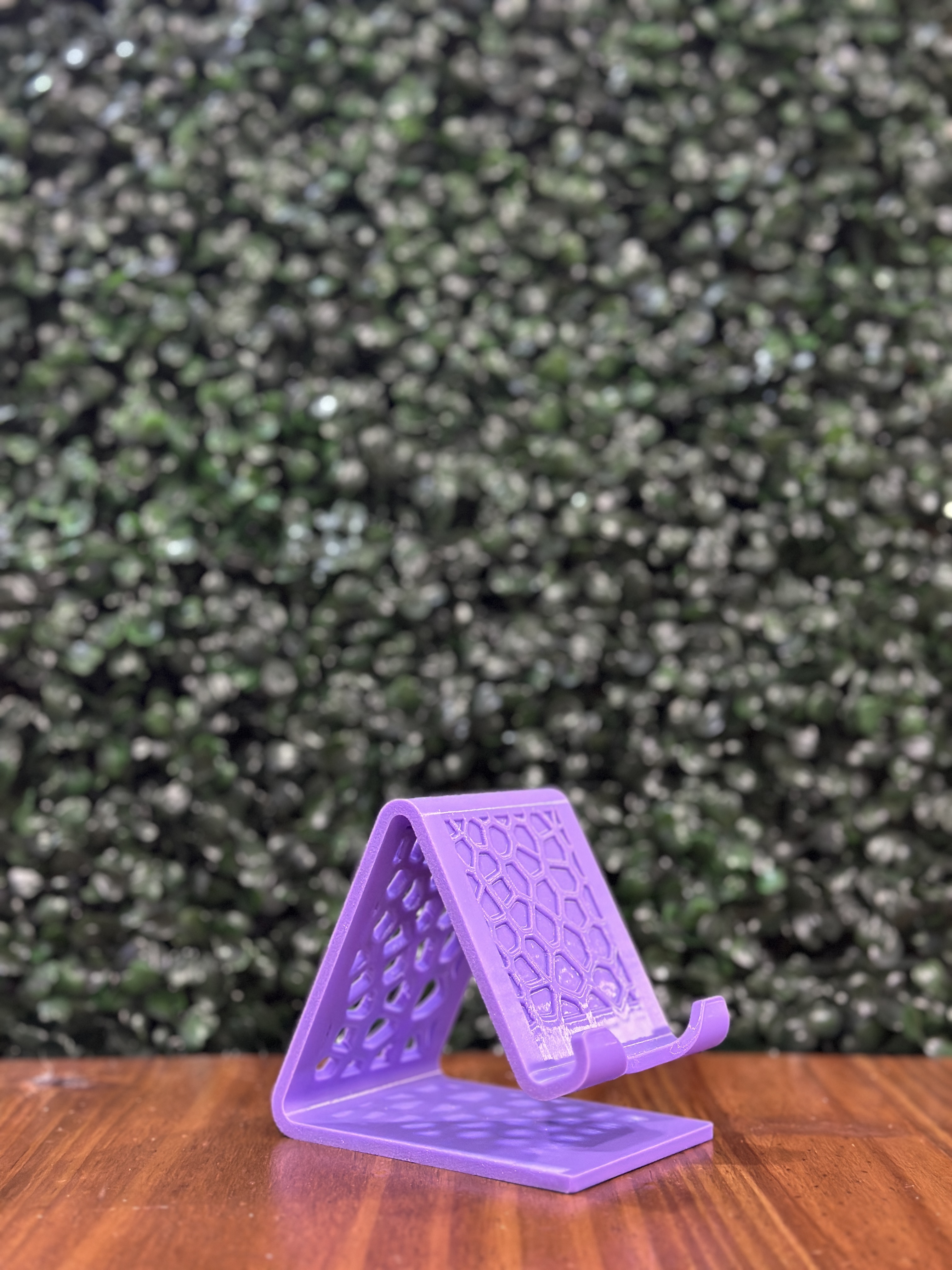 Soporte de Celular 3D Voronoi / Panal 💜📱✨