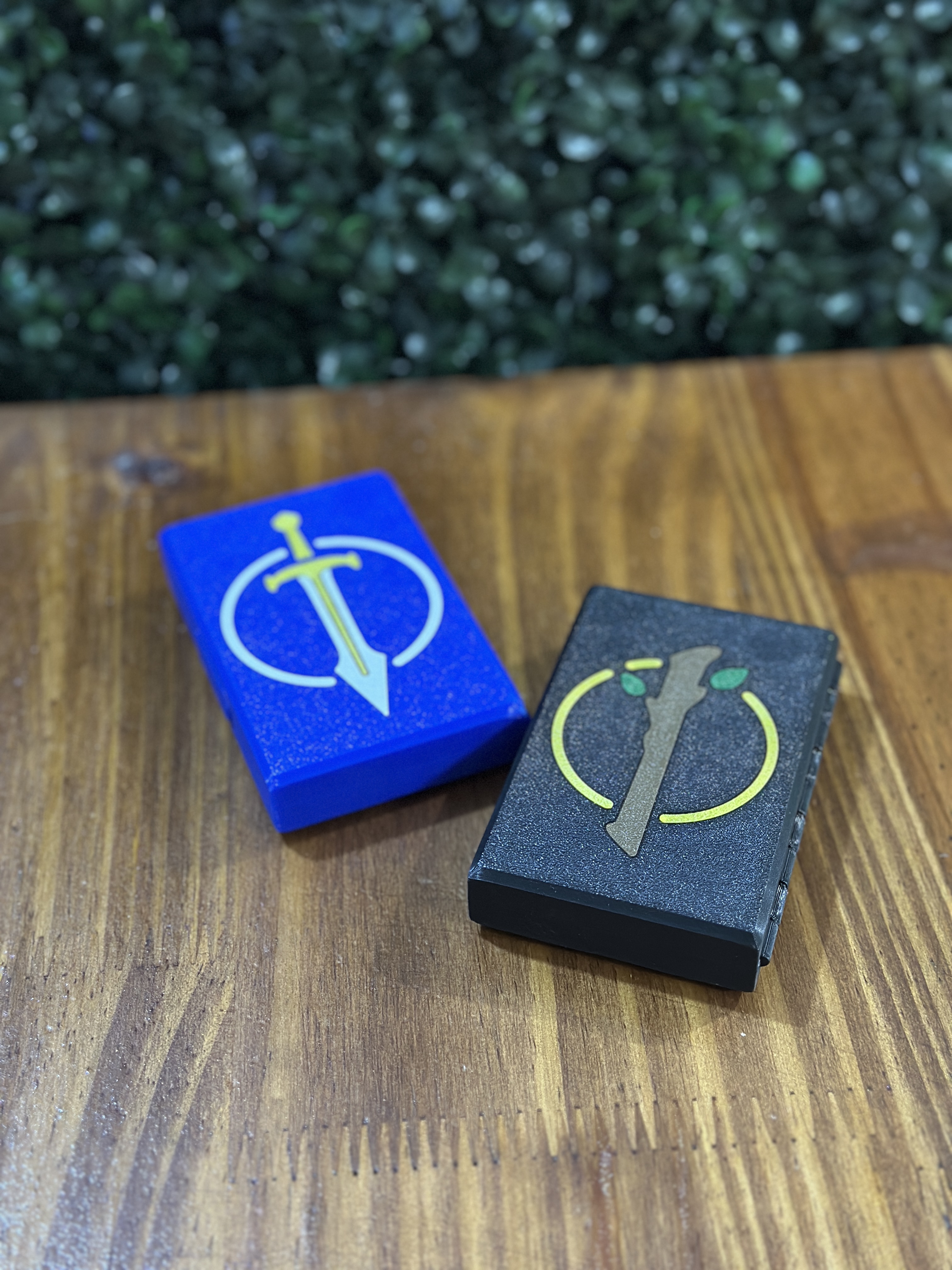 Portacartas con Anotador de Truco 3D 🃏⚔️