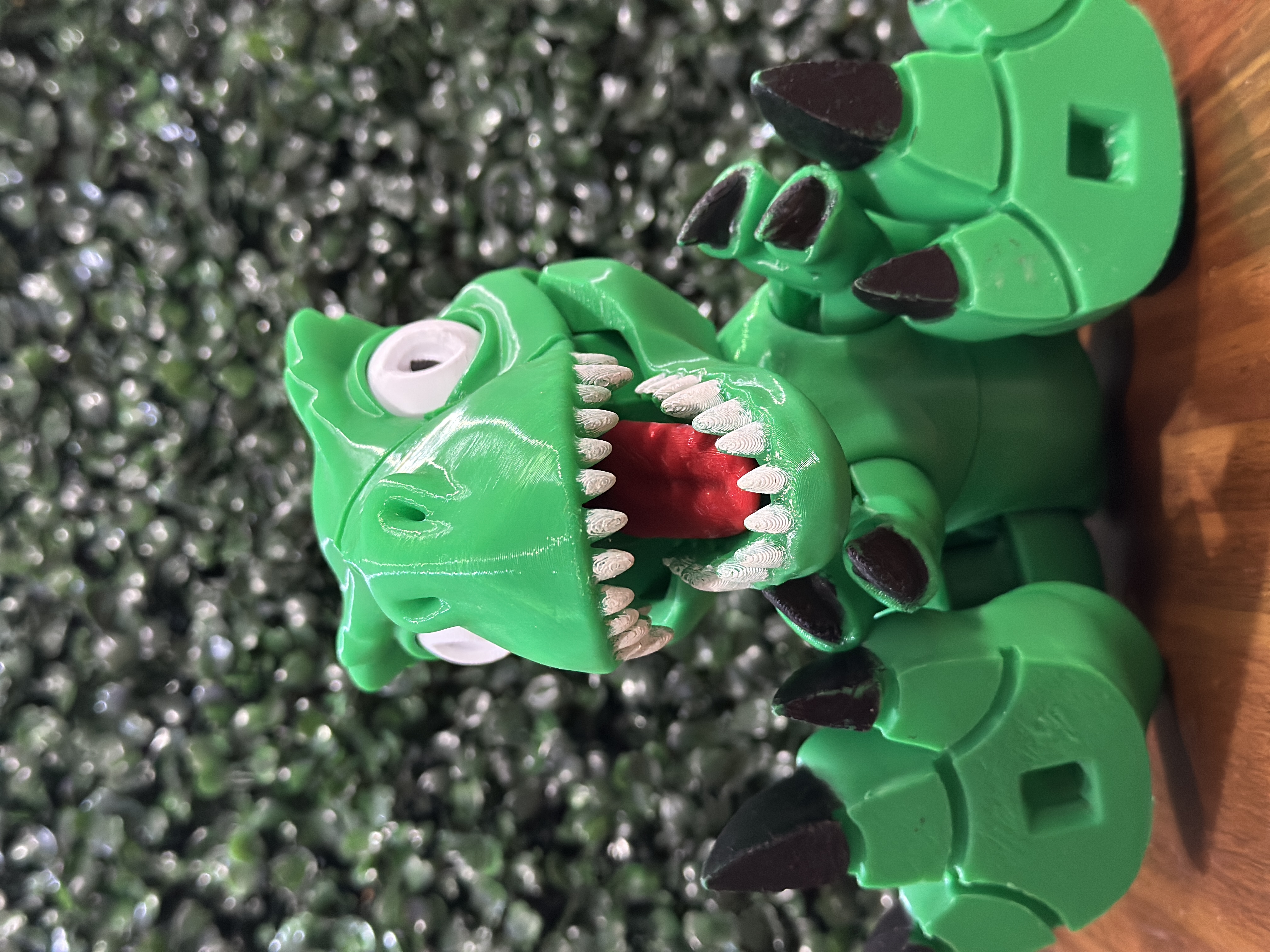 Figura Coleccionable Dinosaurio T-Rex Articulado 3D 🦖🔥✨
