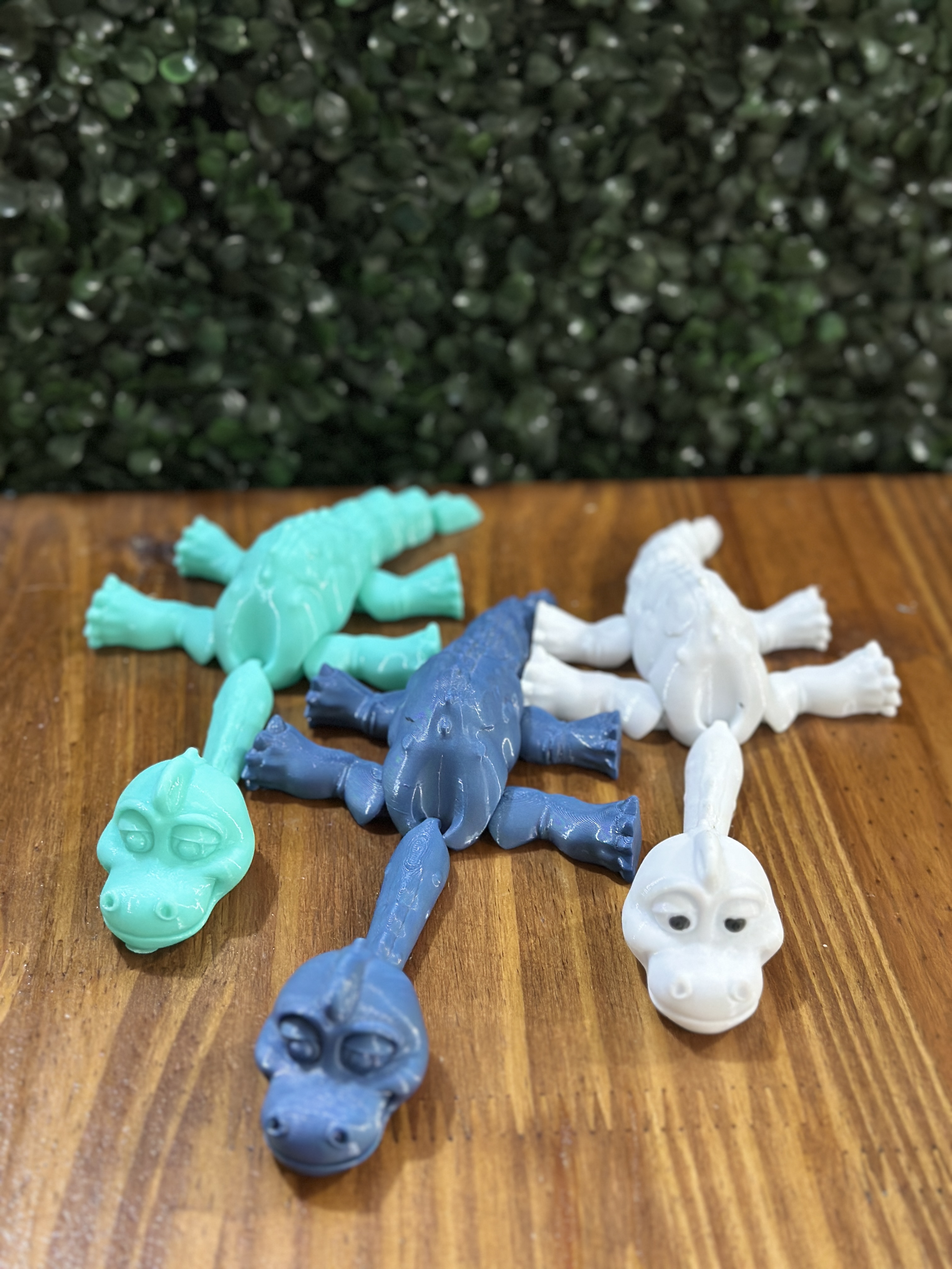Cocodrilos Flexi Articulados 3D 🐊🌿✨