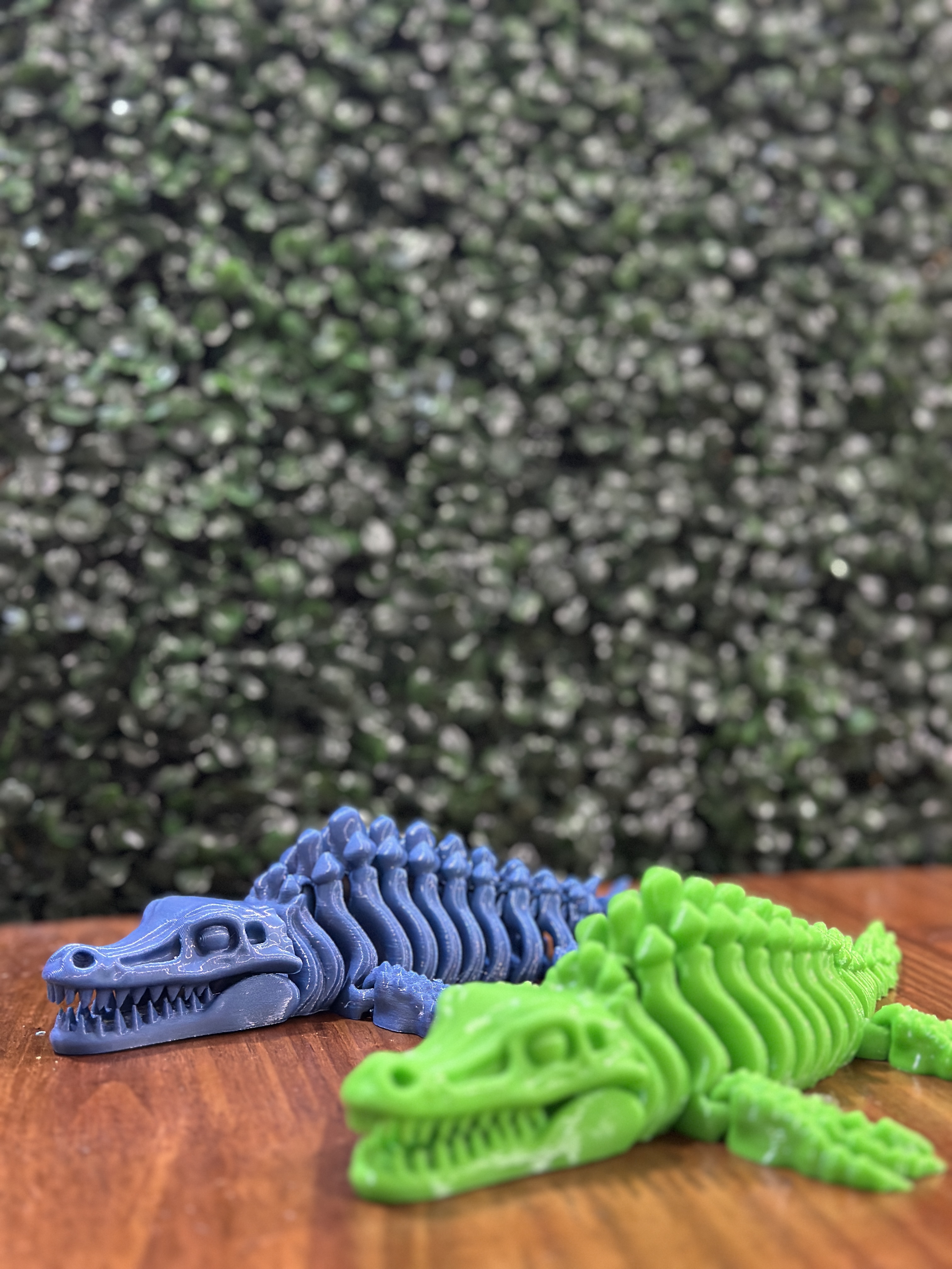 Cocodrilo Esqueleto Flexi Articulado 3D 🐊💀✨