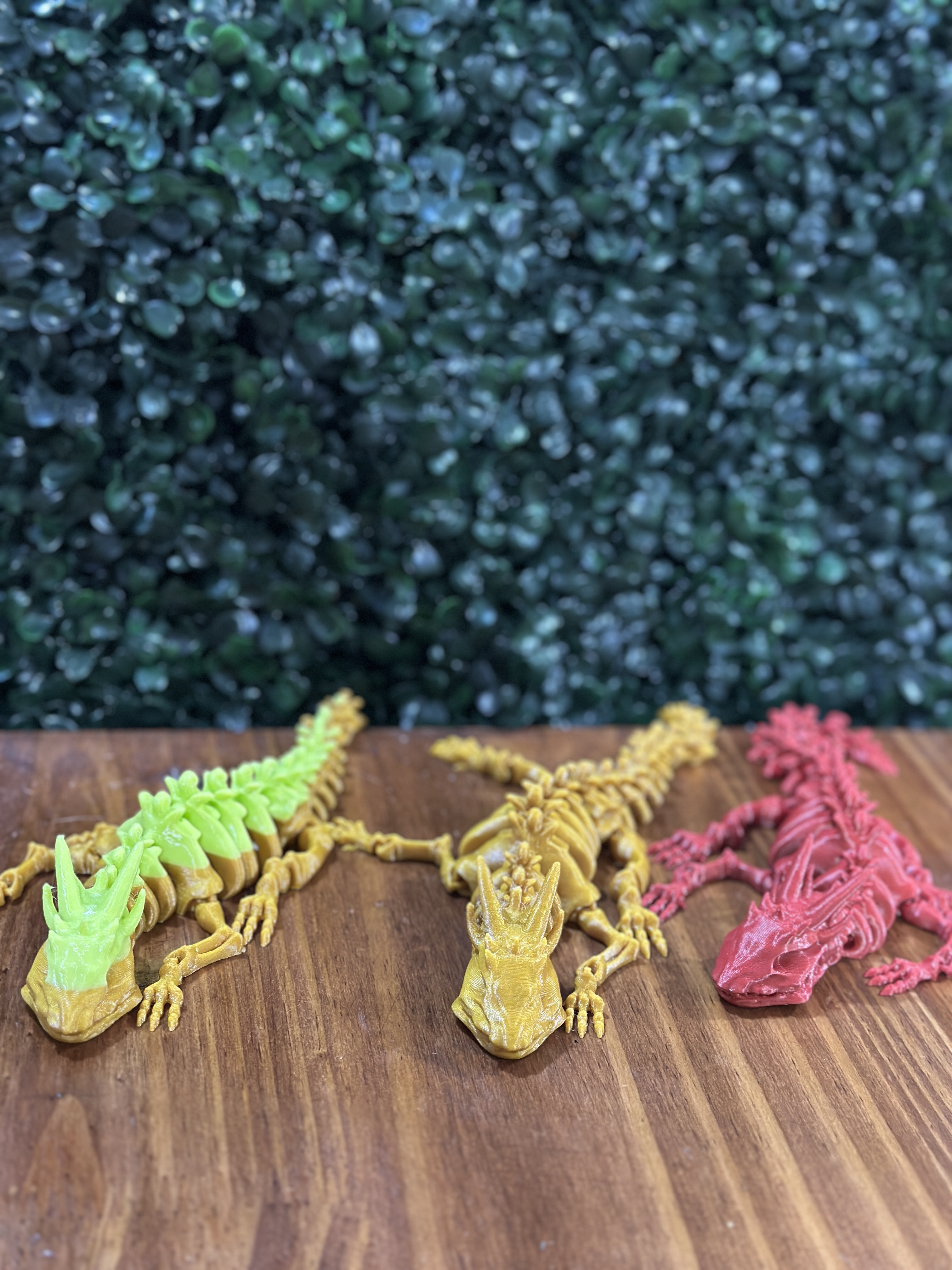 Lagarto Esqueleto Flexi Articulado 3D 🐉💀✨