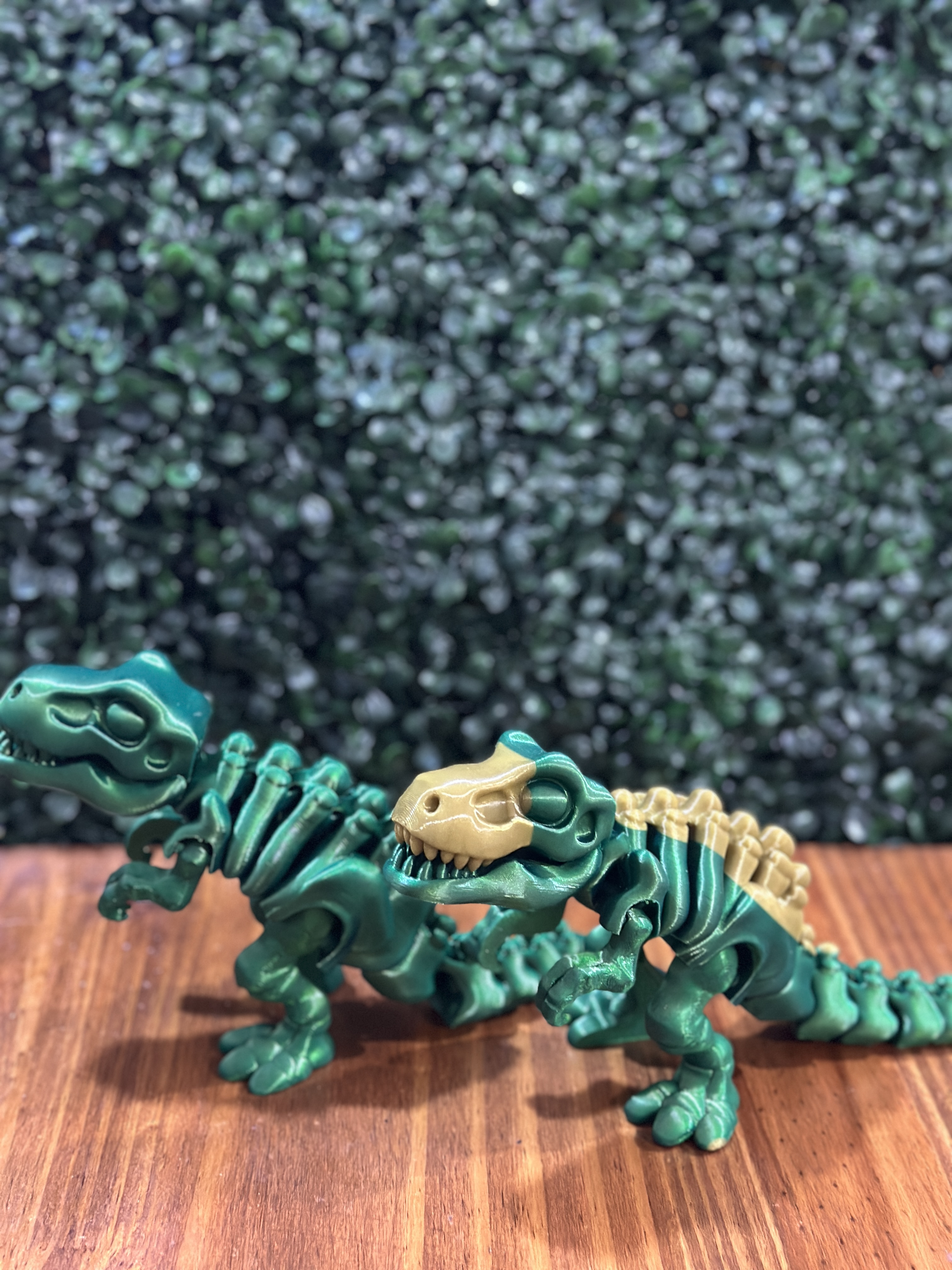 T-Rex Esqueleto Flexi Articulado 3D 🦖💀✨