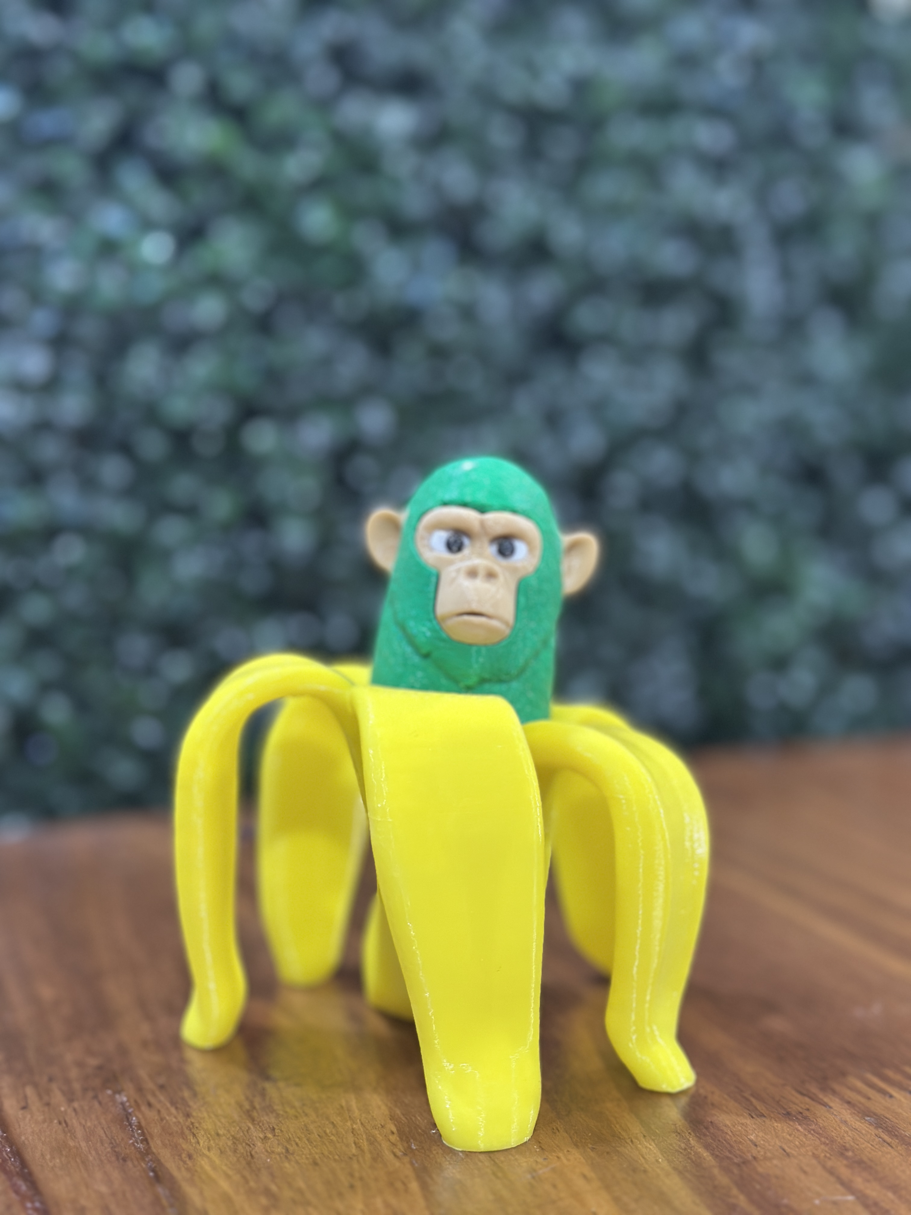 Figura Mono Banana / Banana Monkey Brainrot Meme 3D 🐒🍌✨