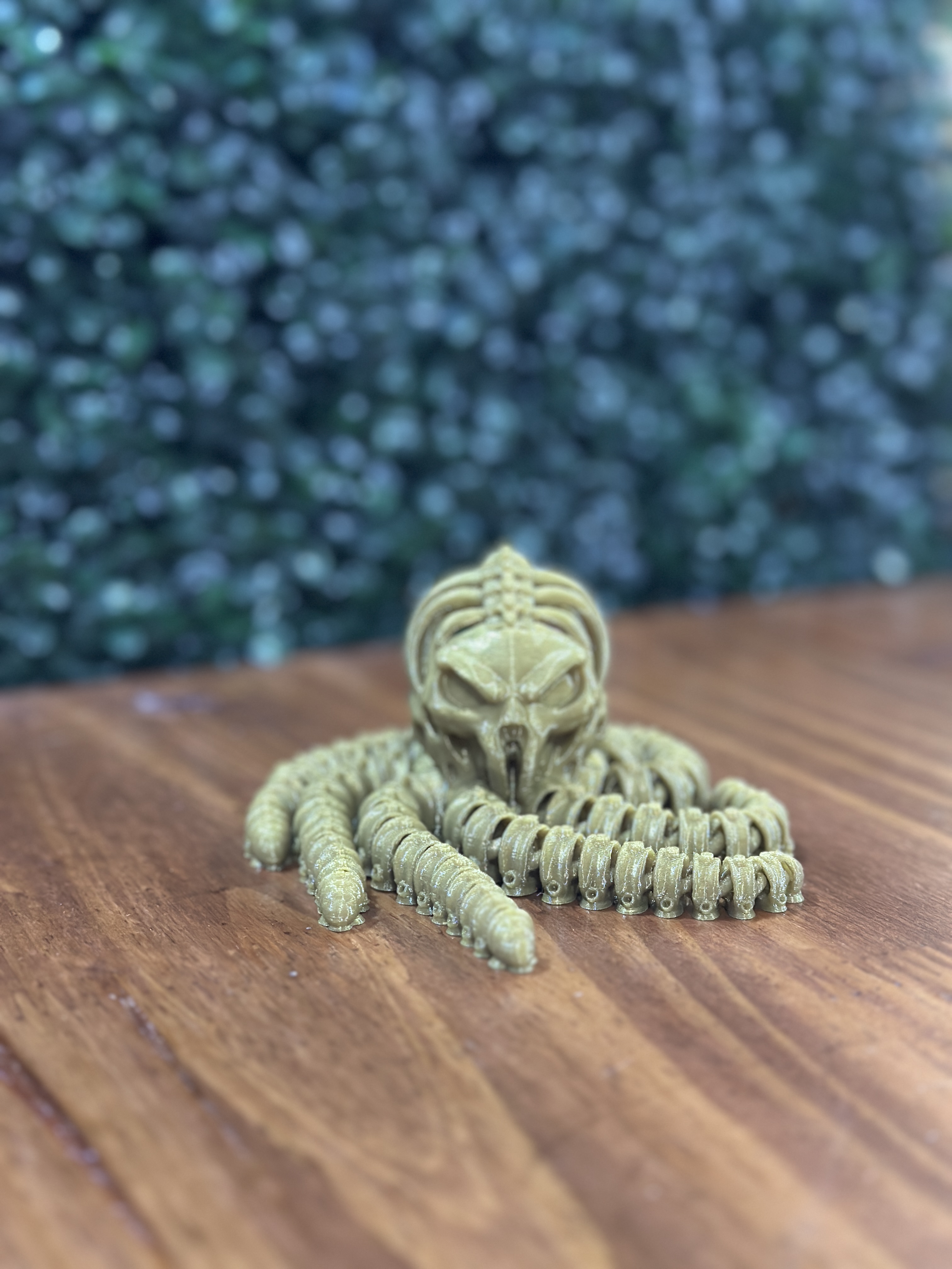 Figura Pulpo Cthulhu Articulado / Octopus Skull Flexi 3D 🐙💀🌊✨
