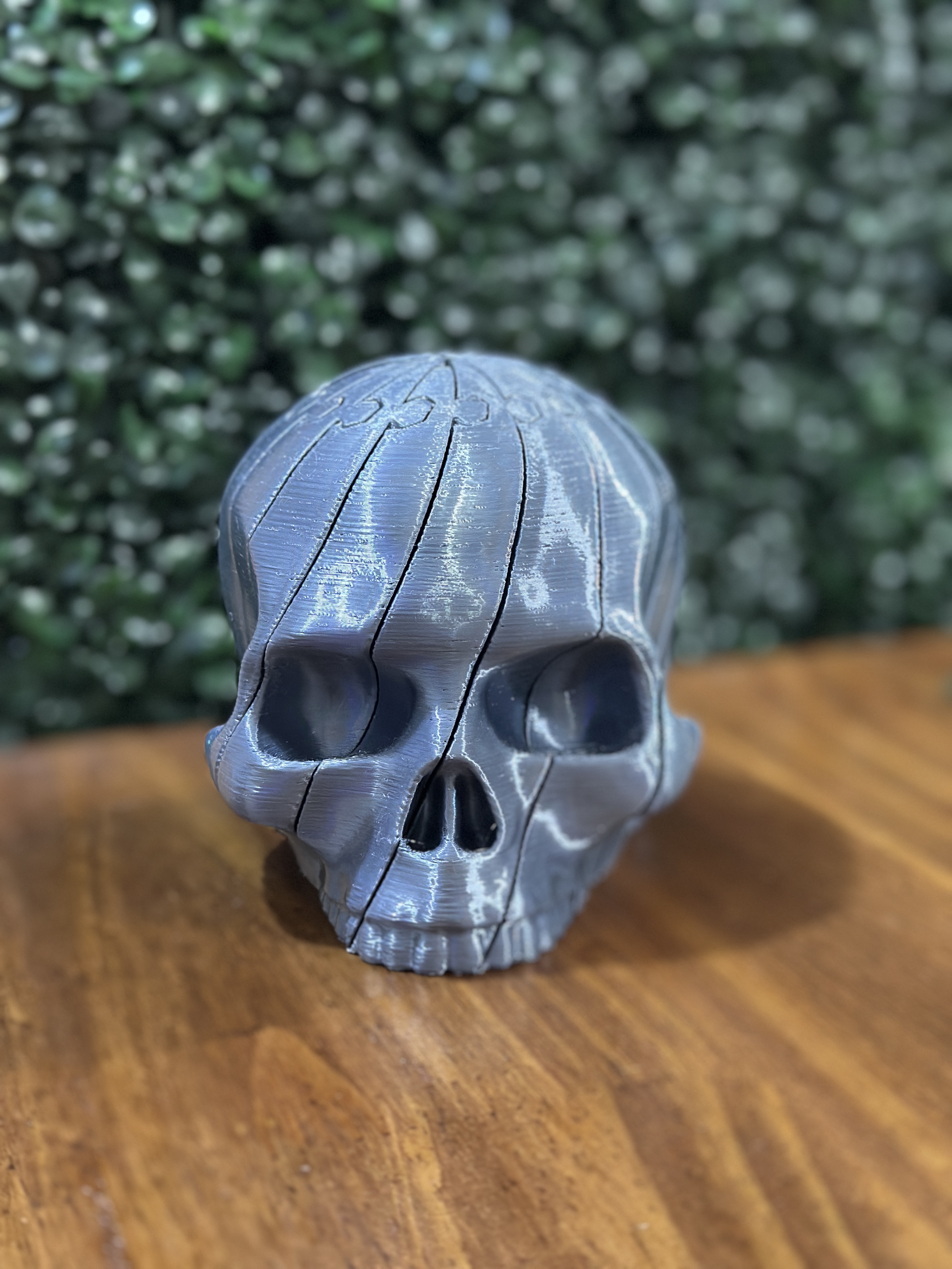 Calavera Telescópica Piramidal / Pasatiempo Mecánico Spiral Skull 3D 💀🌀✨