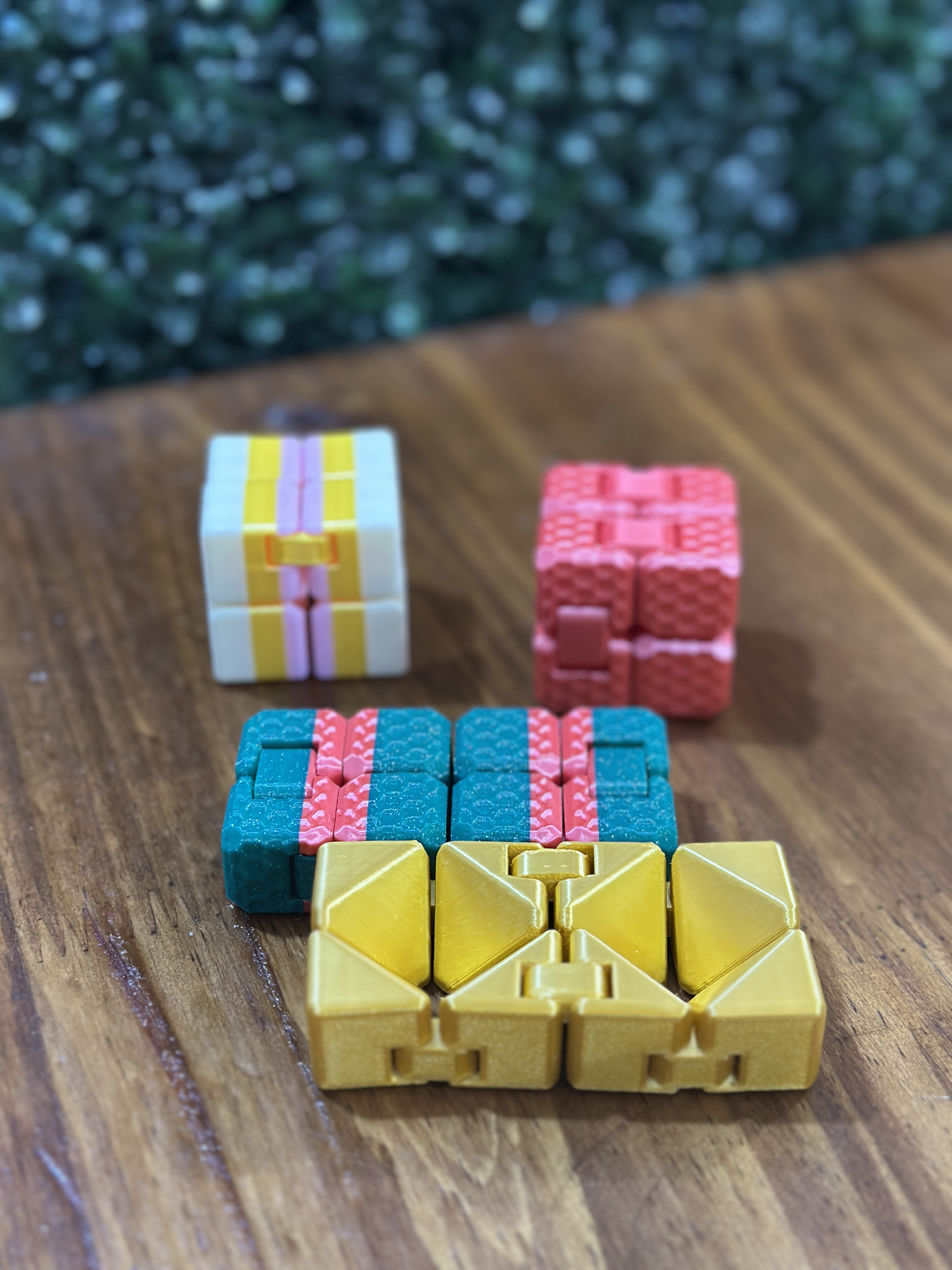 Cubo Infinito Articulado / Infinity Cube Antiestrés 3D ♾️🎲✨