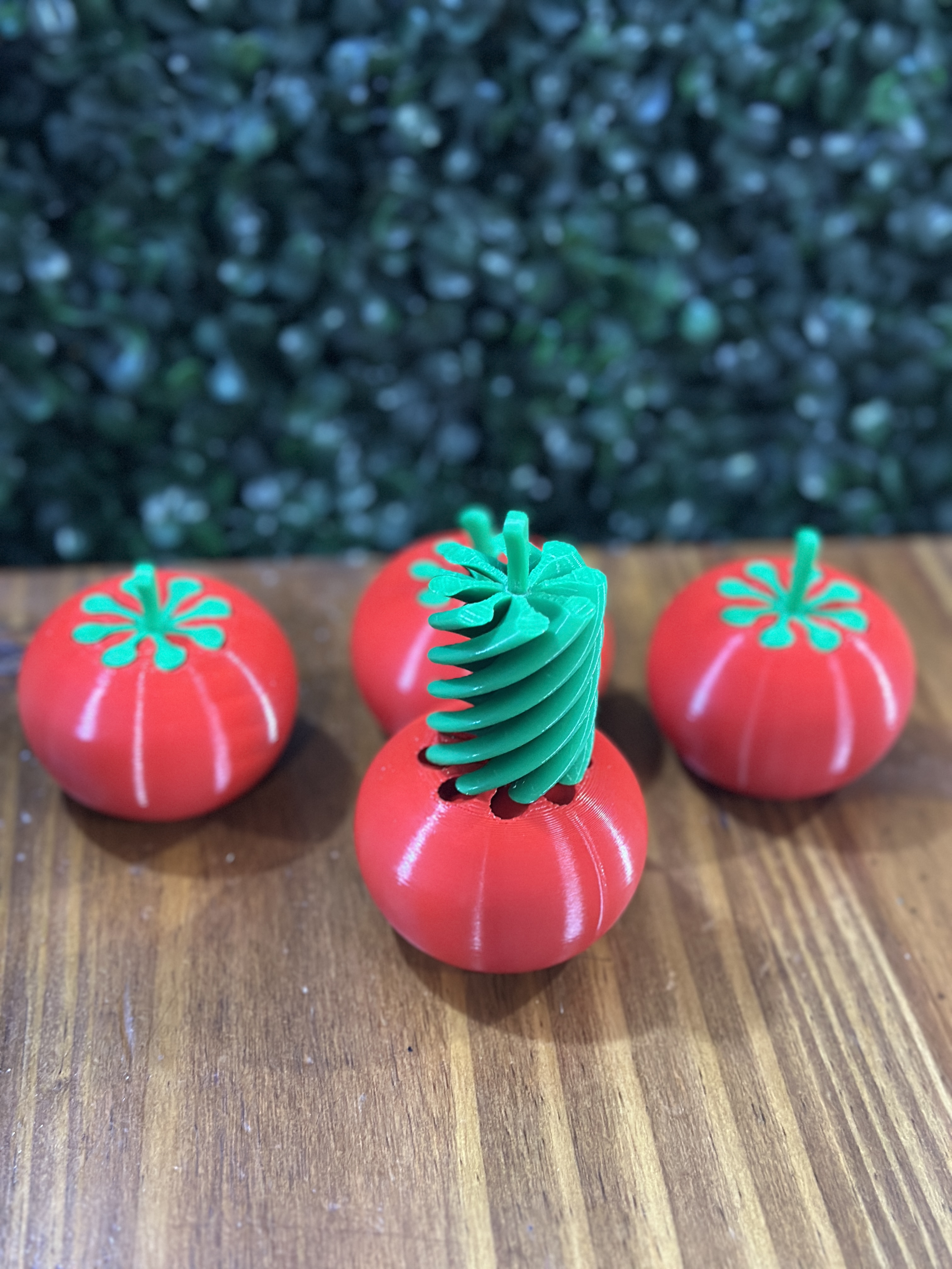 Tomate Espiral Antiestrés / Juguete Sensorial Fidget 3D 🍅🌀✨
