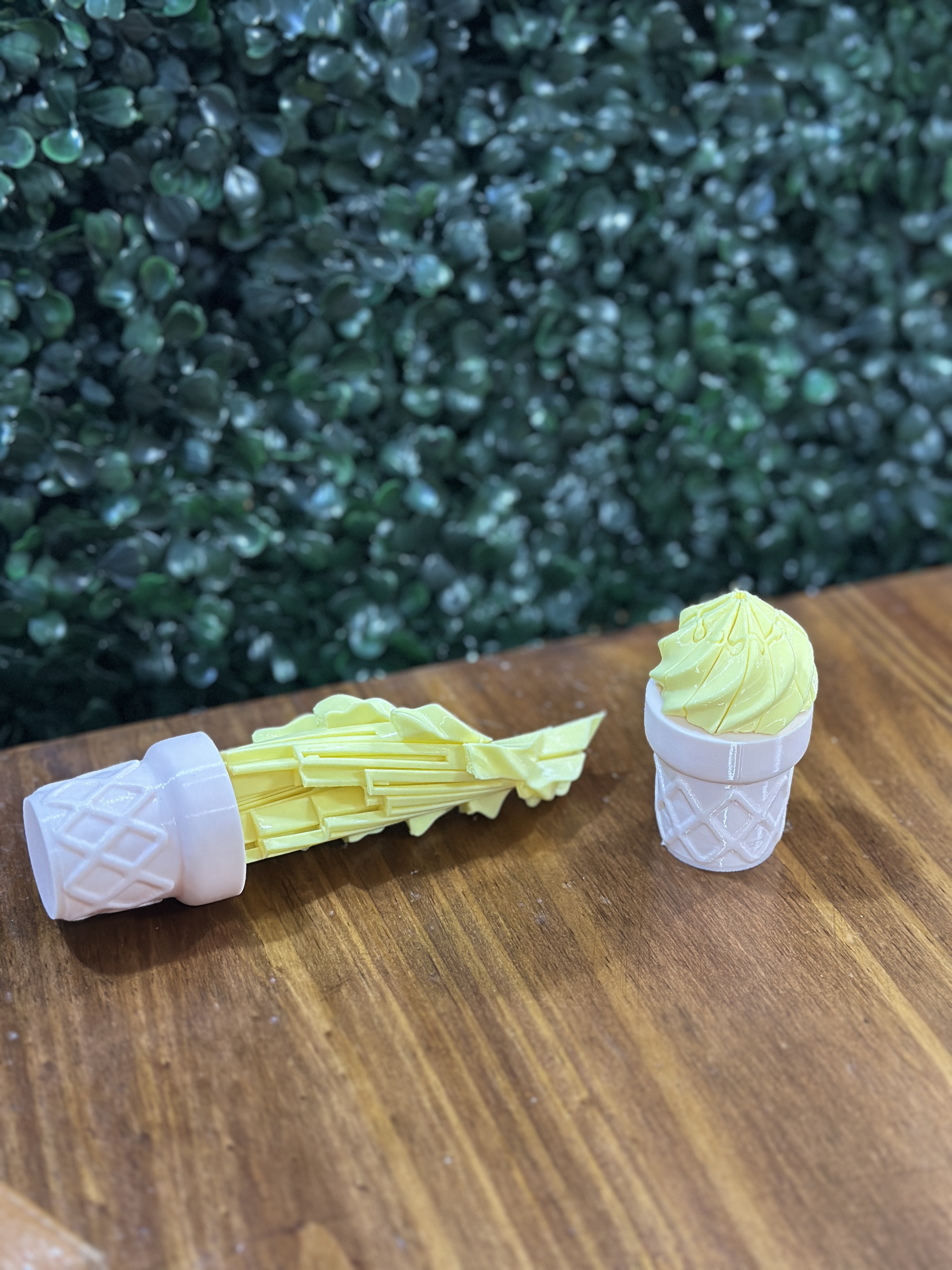 Helado Telescópico Antiestrés / Ice Cream Cone Fidget Toy 3D 🍦🍦✨