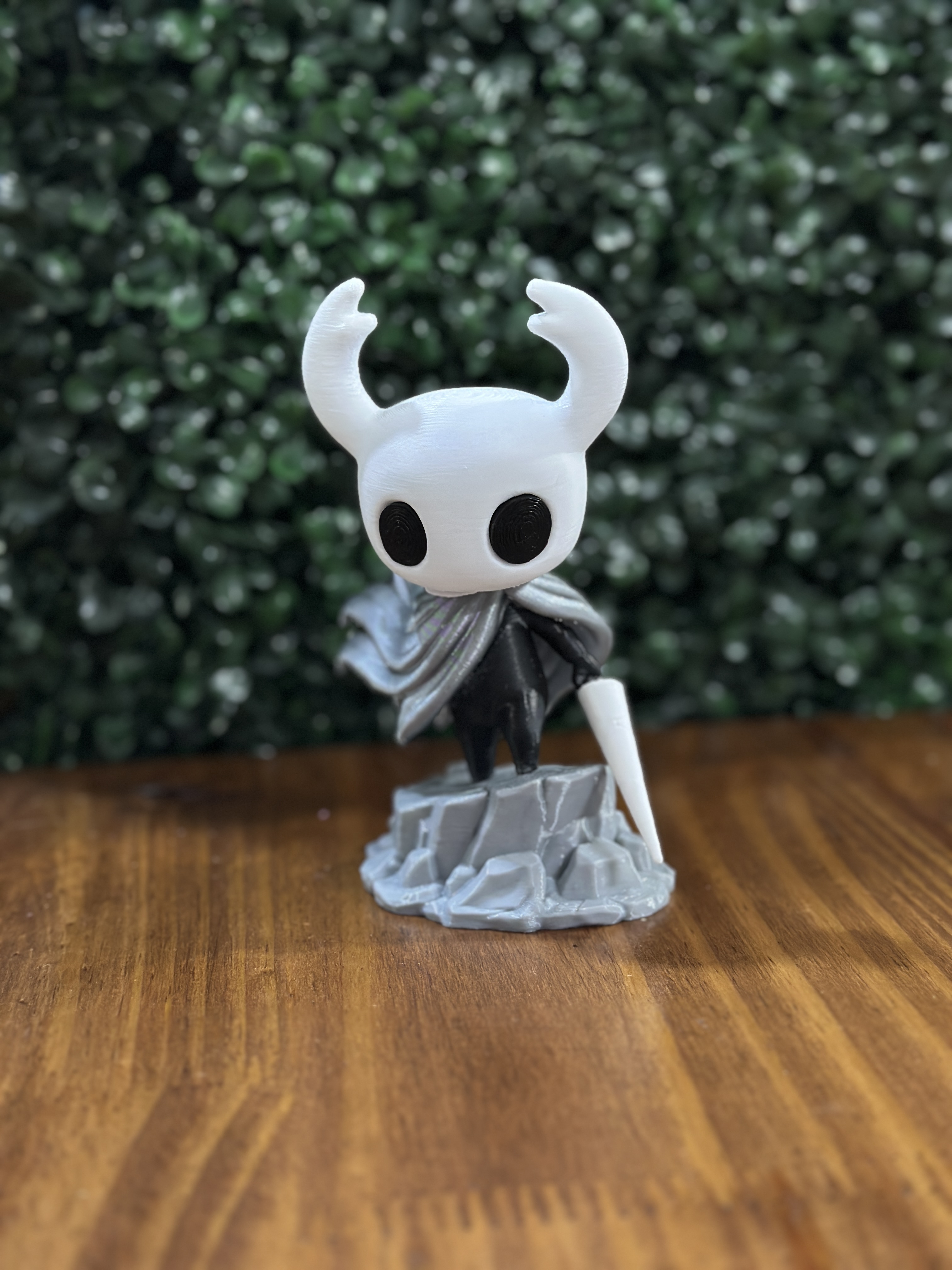 Figura El Caballero (The Knight) Hollow Knight / Coleccionable 3D ⚔️🖤🏛️